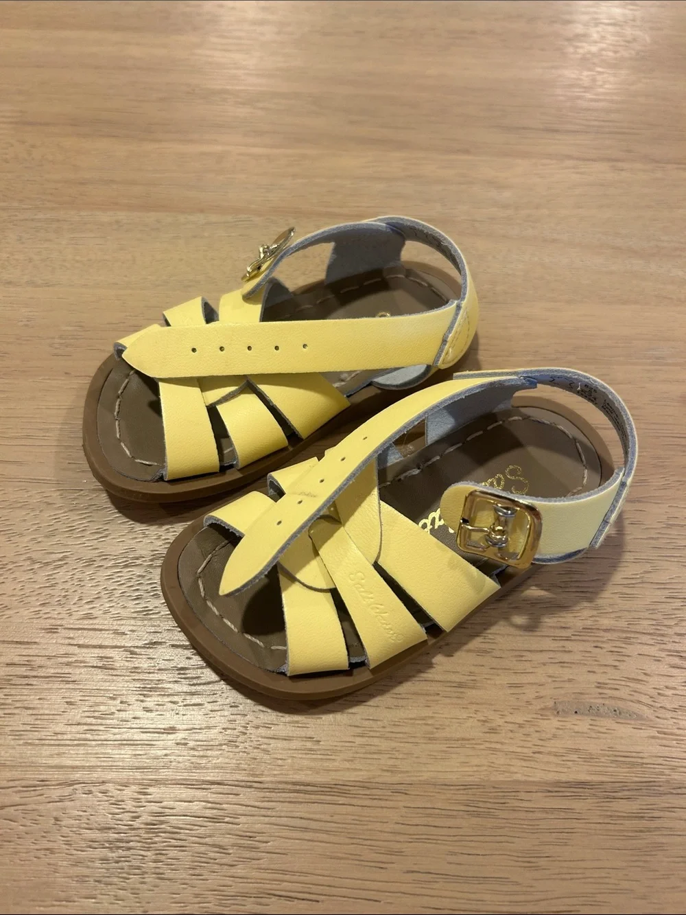 Butter Yellow Salt Water Sandals